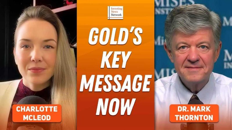 <strong>Dr. Mark Thornton, senior fellow at the Mises Institute, discusses the factors that have taken the gold price to all-time highs. In his view, the key driver is government actions like overspending, borrowing and money printing, none of which are likely to abate soon.  </strong>
He also shares his bullish outlook for silver.
<strong><em></em>Securities Disclosure: I, Charlotte McLeod, hold no direct investment interest in any company mentioned in this article.</strong>
This post appeared first on investingnews.com