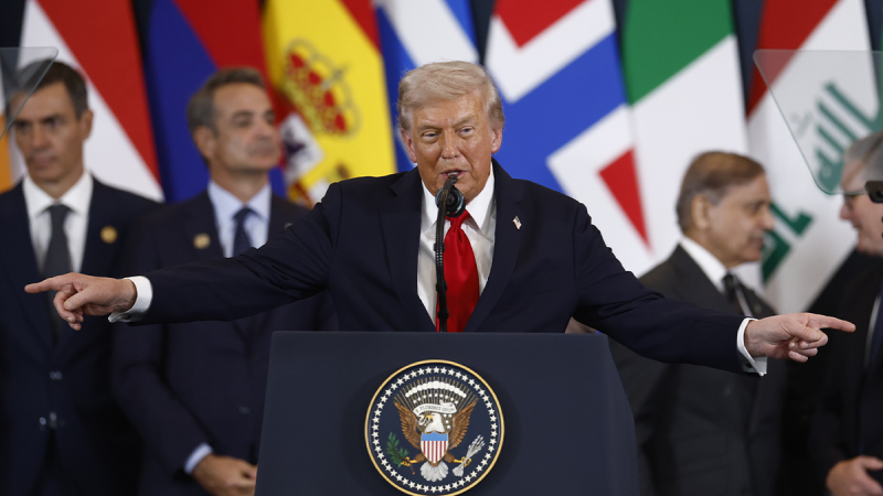 President Donald Trump kicked off the week with a major breakthrough brokering a ceasefire agreement between Israel and Hamas, and closed out the week seeking to make progress on the next global conflict: Ukraine. 
Trump met with Israeli lawmakers in the Knesset on Monday, before heading to Egypt where he met with leaders there as well as Qatar, Turkey and other regional powers. The president urged countries in the region to ‘put the old feuds and bitter hatreds behind us.’
‘At long last, we have peace in the Middle East, and it’s a very simple expression, peace in the Middle East,’ Trump told reporters in Sharm el-Sheikh, Egypt.
‘We’ve heard it for many years, but nobody thought it could ever get there. And now we’re there,’ Trump said. 
The peace deal in the Middle East includes a provision to return the hostages that were still in captivity within 72 hours of Hamas signing off on the deal. It also called for Israeli forces to withdraw its troops and a complete disarmament of Hamas.
Now, Trump has said that he will set his sights on resolving the conflict between Russia and Ukraine. Trump spoke with Russian President Vladimir Putin on Thursday, and met with Ukrainian President Volodymyr Zelenskyy Friday at the White House. 
While Trump said that there is momentum to solve the conflict on the heels of the peace deal in the Middle East, there is ‘tremendous bad blood’ between Putin and Zelenskyy that is stalling a resolution. 
‘They have tremendous bad blood,’ Trump told reporters. ‘It’s really is what is holding up I think a settlement. I think we are going to get it done, and we have to make it long-lasting, as I said in the Middle East, everlasting.’ 
‘The Middle East is a much more complicated situation. You know, we had 59 countries involved, and every one of them agreed. And it’s, you know, it’s sort of amazing. Most people didn’t think that was doable. This is going to be something I really believe that’s going to get done. I had a very good talk yesterday with President Putin. I think he wants to get it done,’ Trump said. 
Meanwhile, Zelenskyy said that Trump has a big opportunity to make headway on mediating an end to the conflict. 
‘President Trump has really showed for the world that he can manage a ceasefire in the Middle East. And that’s why I hope that he will do this. And we will also have such big success. For Ukraine, it’s a big chance, and I hope that President Trump can manage it,’ Zelenskyy said Friday. 
This post appeared first on FOX NEWS